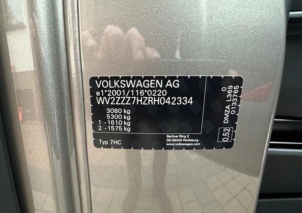 Volkswagen Caravelle cena 378840 przebieg: 25, rok produkcji 2024 z Pabianice małe 704